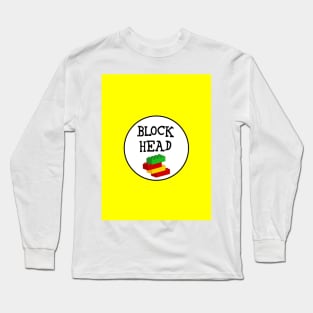 BLOCK HEAD Long Sleeve T-Shirt